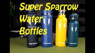 Super Sparrow Water Bottles (Four Styles)