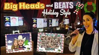 Corporate Holiday Party Entertainment | Big Heads & Beats (Digital Caricatures + DJ)