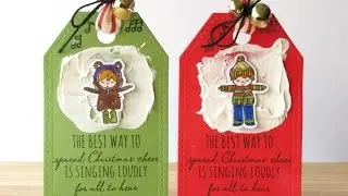{Crafts for Kids} Snow Angel Tags
