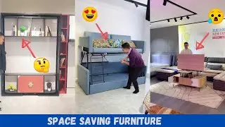 Amazing Space Saving Ideas and Home Designs - Smart Furniture #Shorts