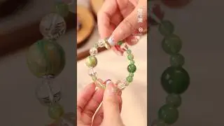 White crystal #agate bracelet, purify the soul and release stress! #Good Luck Bracelet #chach