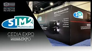 Sim2 ULTRANERO 4 Shines at CEDIA 2025 | Dual-Projector HDR Demonstration