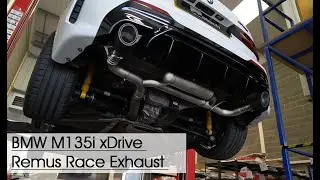 Выхлопная система BMW M135i F40 X-Drive Remus Race. Видеоблог Motech Performance