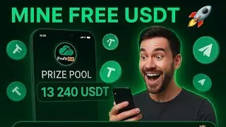 Mine Free USDT on Telegram | ProfitHub Crypto Mining Without Investment | Withdraw Instantly