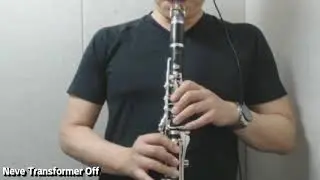 Steinberg UR-RT2 interfaces with Rupert Neve transformer Clarinet Play Test