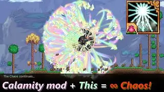 Terraria Calamity mod + &infin; MORE Bullet hell = Chaos Severalfolded!