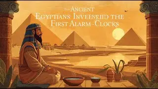 Boring History For Sleep | How Ancient Egyptians Invented the First Alarm Clocks #historyforsleep