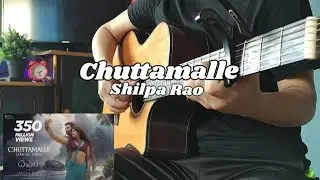 [Free Tabs] Chuttamalle - Shilpa Rao | Fingerstyle Guitar Cover | Devara Part-1