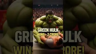 green hulk win 2 corer #hulk #ai #shorts #hulkshorts #hulkrage