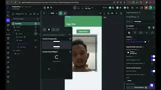 Create custom camera widget on Flutterflow | live preview camera