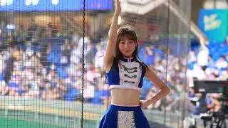 20220921 戴培峰應援（Fubon Angels 朱朱 Pigletlu）敲出安打上壘