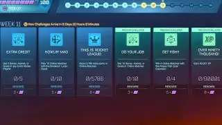 WEEK 11 CHALLENGES!! | Rocket Pass 5 | Rocket League