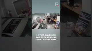 Watch: Man Crashes His Suv Into a Police Station in New Jersey in US | Subscribe to Firstpost