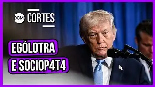 TRUMP É UM EGÓLATRA SOCIOPATA QUE A EXTREMA-DIREITA NOS IMPÕE, DIZ AAVA SANTIAGO