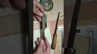 Делаю самодельную бритву из ресоры