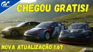 CORTE! Nova atualiza&ccedil;&atilde;o 1 67 do Gran Turismo 7 &eacute; gratis #ps4 #ps5 #games #gameplay #gt7