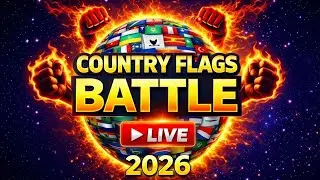 Learn Country Flags 🌍🎵 | Geography Game 2026 🎮 | Flag Survival | 29.01.2026
