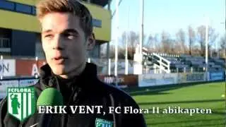 TV FLORA: Esiliiga alustab, FC Flora duubli abikapten Erik Vent