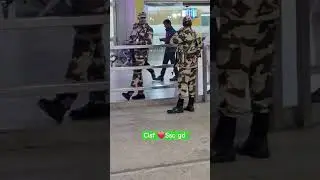 CISF On duty Airport || SSC GD 2024 💪💪❤️❤️#shortsfeed #share #shorts #gd
