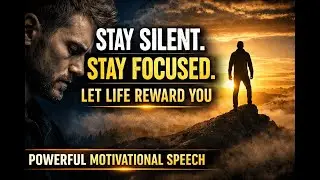 Stay Silent. Stay Focused. Let Life Reward You | Powerful Motivational Speech