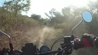 Part C Honda CT 125 using Eken H6S getting to the single track trails with Eddie, North Chiang Mai