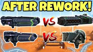 [WR] 🔥 GLORY VS THUNDER & HALO VS GUST AFTER REWORK || WAR ROBOTS TEST SERVER ||