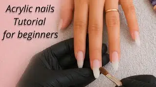 Acrylic Nail Extension | How to Do Acrylic Nail Extensions | Easy Beginner Guide |
