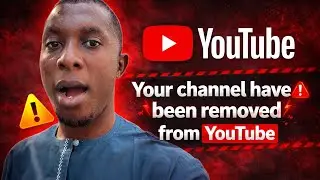 WE HAVE REMOVED YOUR CHANNEL FROM YOUTUBE | WATCH NOW