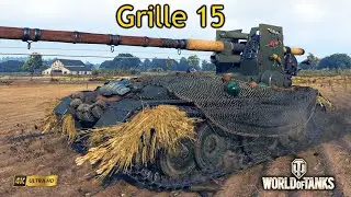 Grille 15 All allied vehicles destroyed 10K Damage - World of Tanks