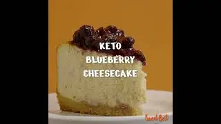 KETO BLUEBERRY CHEESECAKE