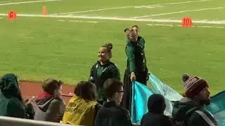 Seneca HS Golden Eagles Marching Band 2019 Halftime Sideline Performance