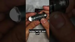 lampu led h6 laser cr7 #gantilampu #lampuledmotor #lampuledmurah