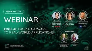 Webinar – Edge AI: from Hardware to Real-World Applications