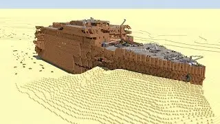 Minecraft R.M.S. Titanic - Wreck + Download