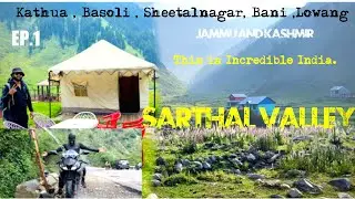 Sarthal valley🏕️| Epic off -Road Adventure in Jammu & kashmir | Incredible India 🏔️❤️ #jammu