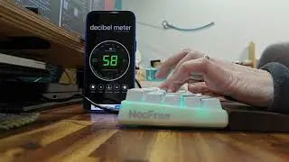 NocFree Lite wireless split mechanical keyboard sound test