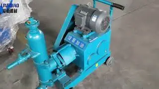 Prestressed concrete single cylinder cement mortar grouting pump-Liuzhou Lingqiao