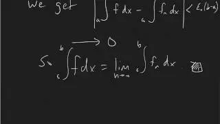 Integration Differentiation and uniform convergence