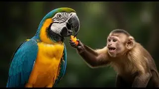 Crazy Funny Parrot and Monkey Videos That Will Make You Laugh!
