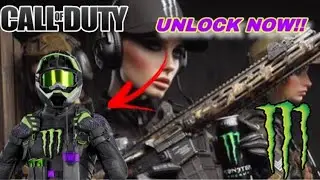How to claim the FREE monster energy X call of duty operator/skin 2024