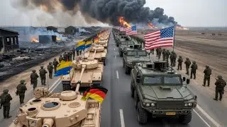Ukraine Shocked! Russia Ambushes 5,000-Troop Convoy of US-German Troops Heading to Ukraine &ndash; ARMA 3