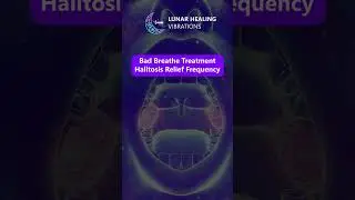 5000hz - Bad Breathe Treatment, Halitosis Relief Frequency, Binaural Healing Vibrations #shorts