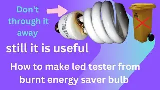 How to make auto volt led tester | Test any led 1.5 v to 24 v