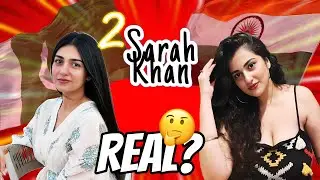 2 Sarah Khan! Which One Is Real? #sarahkhan #priyankasharma #actress