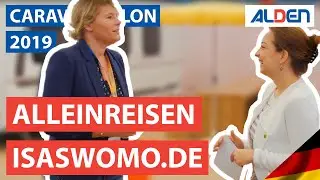 Caravan Salon D&uuml;sseldorf 2019: Isabell Speckmann von isaswomo.de &uuml;ber das Alleinreisen