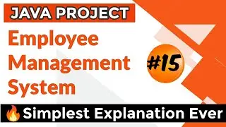 Employee Management System | Delete Employee Details From Database | Java Project #15