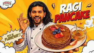 Today’s special: Ragi Pancake made with Sakthi Masala Ragi Flour 🌾
