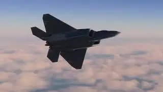 Thrust-Vectoring in action in Microsoft Flight Simulator 2020