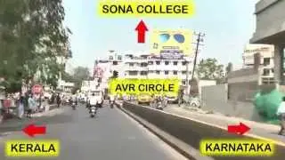 How to reach Sona College of Technology, Tamilnadu, India