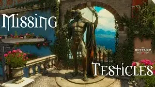 The Witcher 3: Blood and Wine - Statue missing testicles